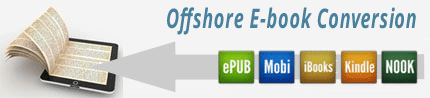 Offshore E-book Conversion