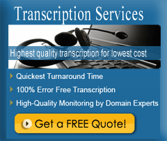 Offshore Transcription Services